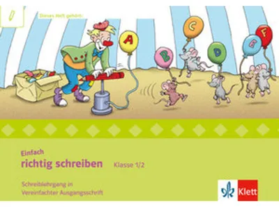 Obrázek produktu pro Einfach richtig schreiben / Schreiblehrgang Vereinfachte Ausgangsschrift 1. Schuljahr