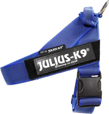 Produktbild von Julius K9 Gurtbandgeschirr - Hundegeschirr - blau - Größe 2 - 72-96 cm