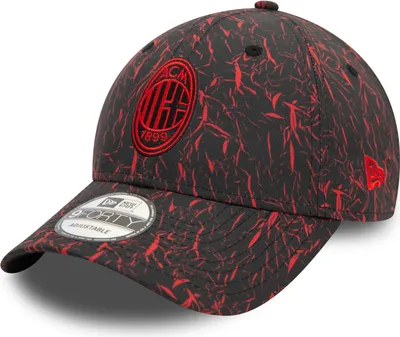 Zdjęcie produktu dla New Era 9Forty Strapback Cap - AC MAILAND z marszczonym nadrukiem