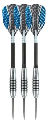 Produktbild von Harrows - Darts "Bomber", Stahlspitze 3er-Pack PP2623 (25 g) (Blau)