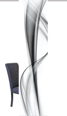 Produktbild von Home Wohnideen Schiebevorhang Digitaldruck Bourton 245 x 60 cm grau