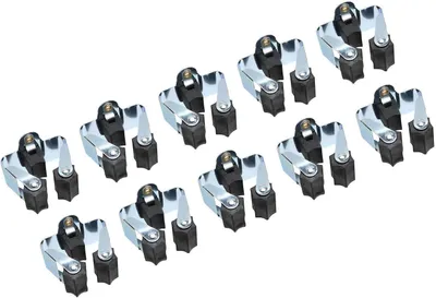 Produktbild von 10x Gerätehalter für die Wand Wandhalter Besenhalter