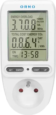 Obrázok produktu pre ORNO OR-WAT-435, 150 - 276 W, LCD, Tlačidlá, 70 mm, 77,2 mm, 149 mm