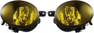 Immagine prodotto di Set di fari antinebbia con lente trasparente gialla, compatibile con VW T5 Facelift dal 2009 al 2015