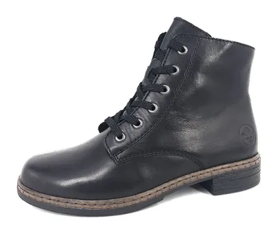 Image de Rieker Femmes Chaussures à lacets Noir Loisirs, Taille:38 EU