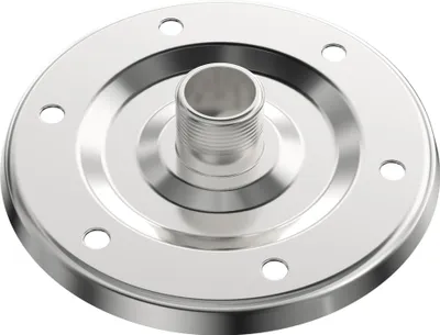 Produktbild von Wiltec Ersatzteil für Membrankessel 24-100 l Edelstahl Flansch DN 25 für Ausdehnungsgefäß, Druckausgleichsgefäß für Hauswasserwerk