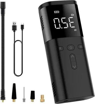 Zdjęcie produktu dla Elektryczna pompa powietrza 4000 mAh – wielofunkcyjna
