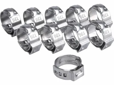 Obrázok produktu pre Hadicová svorka, 10 ks, H13,8 mm, INOX