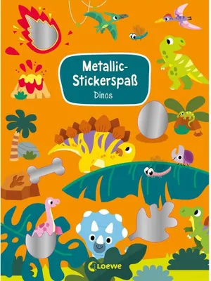 Image de Metallic-Stickerspaß - Dinos