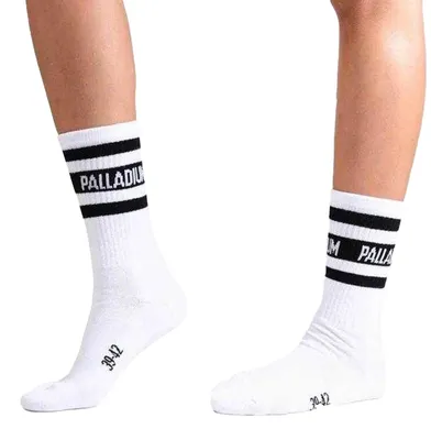 Imagen del producto de Calcetines Palladium uni para hombre/mujer, modelo PP10044 (talla 38 EU - 42 EU), color blanco/