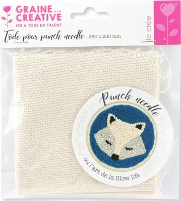 Produktbild von Leinwand für Punch Needle 25 x 25 cm