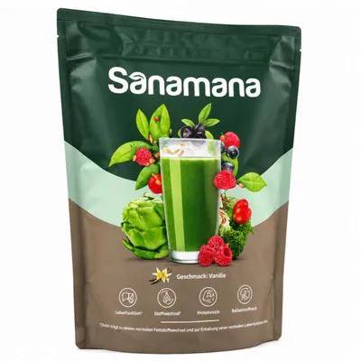 Produktbild von Sanamana Green Shake Vanille