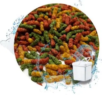 Produktbild von WTS - Premium Teichsticks bunt für Koi´s und andere Teichfische - 5 Liter im Eimer