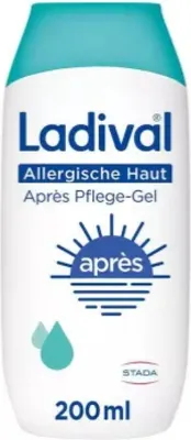 Produktbild von Ladival Après Pflege Gel für allergische Haut - Sonnencreme kühlend und feuchtigkeitsspendend 200ml
