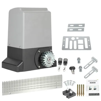 Produktbild von Clanmacy Schiebetorantrieb Toröffner 550W Motor Set bis 1200kg Torantrieb Automatischer Mit WiFi Bluetooth APP und Fernbedienung + Schlüssel
