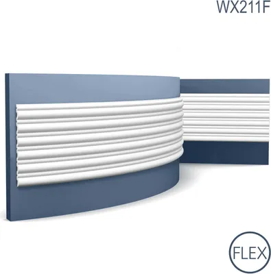 Produktbild von Orac Decor WX211F flexibles Wandpaneel Wandvertäfelung Akustikpaneel Stuck 2 m