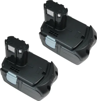 Produktbild von 2x Trade-Shop Li-Ion Akku 18V 3000mAh für Hitachi DS18DFLPC DS18DL DS18DLP4 DV18DCL DV18DL DV18DMR