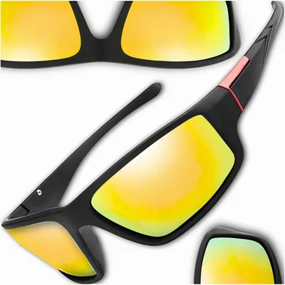 Produktbild von EdiBazzar Herren Sport Sonnenbrille UV400 Polarisiert