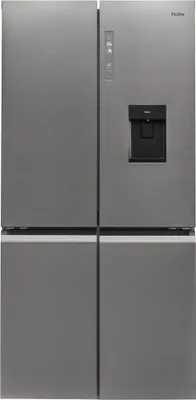 Produktbild von Haier HTF-520WP7 Kühl-/ Gefrierkombination Design Cube Side by Side Edelstahl Front
