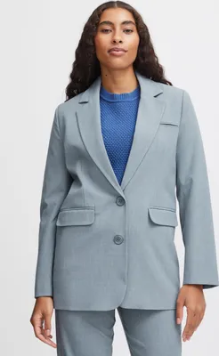 Produktbild von b.young BYDANTA 2B BLAZER Damen Blazer Jackenblazer glattes Futter Reverskragen 64% Polyester, 32% Viskose, 4% Elasthan relaxed fit