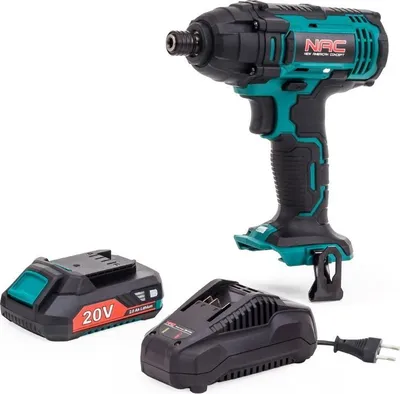 Zdjęcie produktu dla Nac Zakrętarka Udarowa 20V 1X 2,0Ah