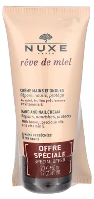Immagine prodotto di Nuxe Crema Nuxe Body Rêve de Miel Crème Mains et Ongles 2x50ml