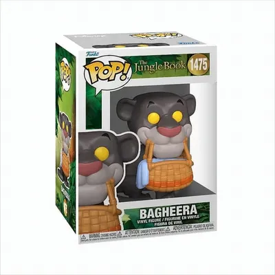 Produktbild von Bagheera mit Korb - Funko Pop! - Das Dschungelbuch
