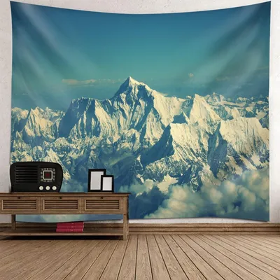 Image de Tapis mural représentant un paysage, idéal pour le salon et la chambre