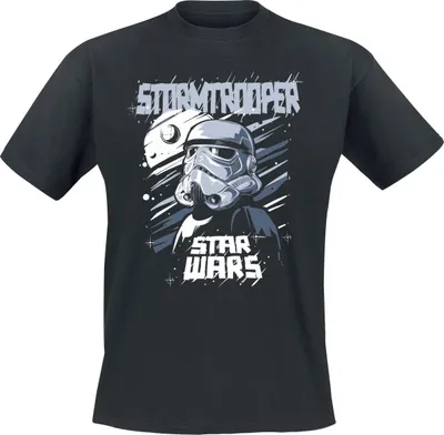 Produktbild von Star Wars T-Shirt Herren Stromtrooper schwarz L