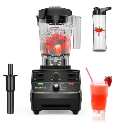 Mixer 2200 W, 2 l BPA-frei, 600 ml Reisebecher, 4 Programme