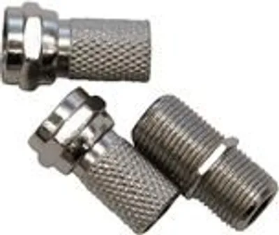Immagine prodotto di Anschlüsse 2 F-Buchsen + 2X F 6,5 Mm (Set)