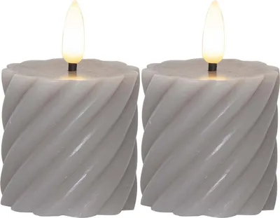 Produktbild von Star Trading 061-12, Grau, Universal, IP20, 2 Glühbirne(n), LED, 0,03 W