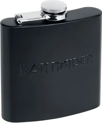 Produktbild von KKL Iron Maiden Flachmann Logo KKLHFIM01