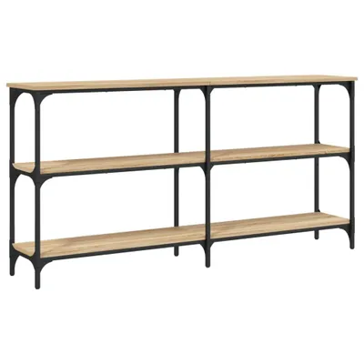 Zdjęcie produktu dla vidaXL Stolik konsola dąb sonoma 150x29x75 cm materiał drewnopochodny