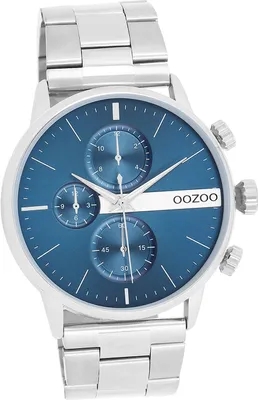 Immagine prodotto di Oozoo orologio da uomo analogico al quarzo bracciale argento Timepieces D2UOC11410