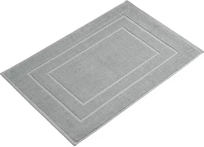 Produktbild von Graugestrechter Baumwoll-Badmat 60x90 cm