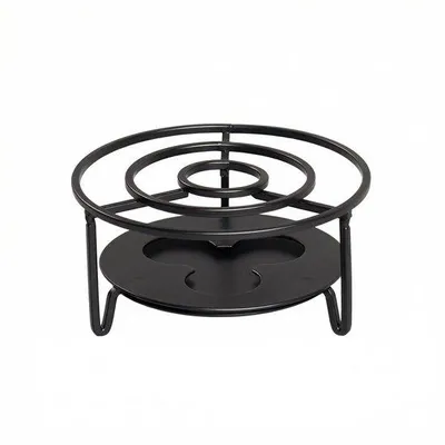 Produktbild von VALEVO™ Teewärmer – Stövchen für Teekanne – Teekannenwärmer Metall – Warmhalteplatte mit Teelicht – Teelichthalter Schwarz – Rechaud Teekanne