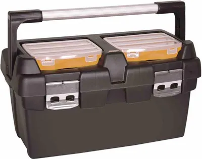 Obrázek produktu pro Ironside 100-586 Profesionální box na nářadí velikosti M 500 x 295 x 270 mm, černý