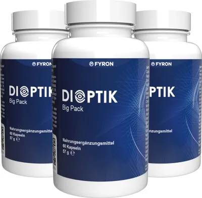 Zdjęcie produktu dla Dioptik - 180 Kapsułek - (3 x 60 Kapsułek) - 3 Dawki