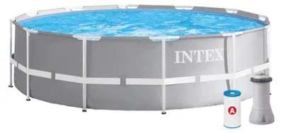 Image de Piscine INTEX 26716GS Prism Frame avec pompe de filtration GS et échelle (366 x 99 cm)