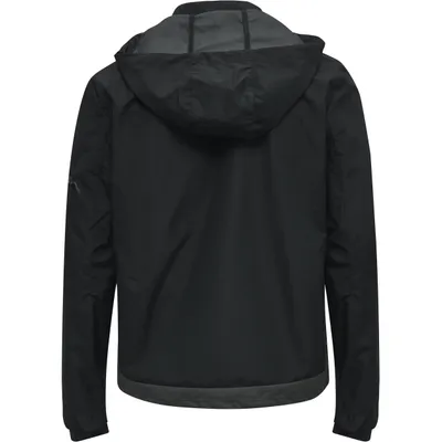 Produktbild von Hummel North Shell Jacke Herren schwarz dunkelgrau Gr XL