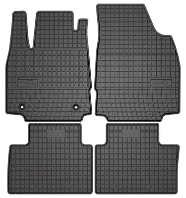 Zdjęcie produktu dla Dywaniki gumowe do MG 3 III 2024- (hatchback) – 4 szt., czarne, dopasowane – Wielganizator SolidPRO