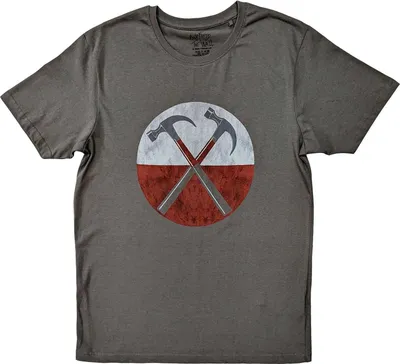 Obrázek produktu pro Pink Floyd - Tričko "The Wall Hammers" pro muže/dámy Uni RO5923 (L) (Anthracite)