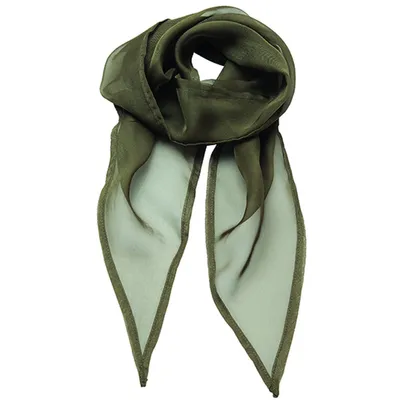 Immagine prodotto di Premier Workwear PR740 | Sciarpa Sciarpa da donna in chiffon a colori - 98 x 16,5 cm - Colore: Olive (circa Pantone 378) - Dimensioni: 98 x 16,5 cm