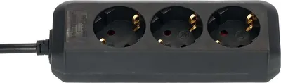 Obrázok produktu pre Brennenstuhl Eco-Line, Čierna, 1,5 m, 170 mm, 181 mm, 87 mm, 82 mm