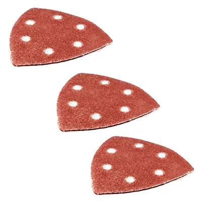 Produktbild von 50 St. Klett Schleifdreieck 6-Loch Schleifpapier für Multischleifer  K40-400 240