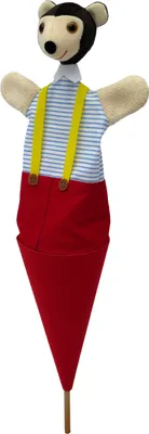 Produktbild von Tütenkasper / Tütenpuppen Pezi 54 cm Mehrfarbig, 11874A