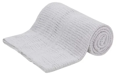 Obrázek produktu pro Dětská deka - 100% bavlna - šedá