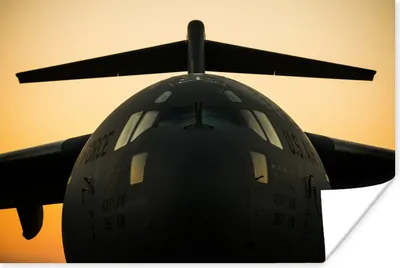 Produktbild von MuchoWow® Poster Flugzeuge - Fliegen - Sonne 90x60 cm - Schlafzimmer