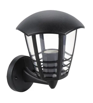 Productafbeelding van Rabalux 8618 Buitenwandlamp Marseille, E27, zwart, standaard, IP44, 23 cm